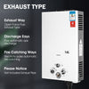 16L Propane Gas Tankless Instant LPG Hot Water Heater Boiler With Shower Kit