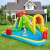 Bouncy Water Castle Inflatable Water Park Slide with Climbing Wall Water Gun