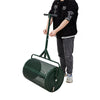 76.6L Green Compost Spreader, 24" Garden Spreader w/ Height Adjustable Handle