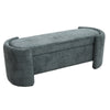 Storage Ottoman Seat Stool Bench Chest Toy Box Pouffee Footstool Bedroom Trunk