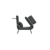 Futon Folding Single Sofa Bed 3-in-1 Sofa Recliner Lounger Accent Chair Armchair