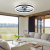 20" LED Ceiling Fan Light Dimmable Chandelier Lamp Ceiling Fan w/ Remote Control