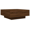 Coffee Table in Brown Oak - Modern Engineered Wood Table for Living Room, N8O8