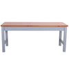 Solid Pine 2 / 3 Seater Bench Seat Shabby Chic Wooden Kitchen Garden Dining Room