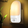 Automatic LED Night Light Plug in Energy Saving Dusk Dawn Sensor Kids Warm Light