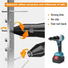 Automatic Cordless Rivet Gun Brushless Pop Rivnut Tool For Makita 18V Battery