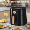 5.5L Manual Air Fryer Large Oven Low Fat Healthy Oil free Frying 1800W Cedolxnme