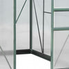 Polycarbonate Walk-In Garden Greenhouse Aluminum Frame w/ Slide Door 6 x 8ft