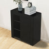 Multi-type Modern High Gloss Bedside Table Storage Drawer Nightstand Cabinet LED
