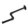 Wall-Mounted Clothes Rack Industrial Rail Iron Pipe Home Laundry Display Shelf