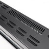 Electric Wall-Mounted Fireplace Heater 50in LED Insert Wall Fire w/ Freestanding