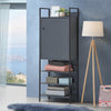 Industrial Open Wardrobe Clothes Shelving Unit Rack Garment Stand