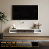 1.2/1.4M Floating Wall Cabinet TV Unit Entertainment Unit Display Cupboard Stand
