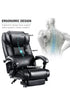 Executive Office Chair Swivel Recliner Chair Leather Computer Desk Gaming Chair