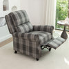 Home Theater Linen Soft Sofa Couch Armchair Recliner Lounger Nap Reading Chair