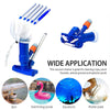 Swimming Pool Jet Vacuum Cleaner Hoover Hot Tub SPA Pond Water Cleaning W/ Pole