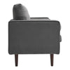 Velvet Sofa 2 Seater Loveseat Couch Mid-Century Settee Chair Living Room Bedroom