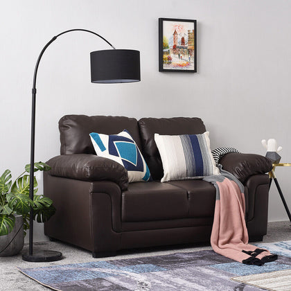 Luxury Faux Leather 2/3 Seater Sofa Couch Settee Padded Seat Armchair Furniture
