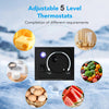 Under Counter Drinks Fridge 40L Beer / Wine Cooler,LED Light + Jbajbpnpbeymyhdhn