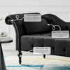 Chaise Lounge Elegant Colourful Velvet Reader's Bedroom Lounge Sofa w/ Wood Legs