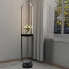 Modern LED Floor Lamp with Shelf Reading Standing Lamp Cool White LED Room Lamp