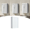 Bathroom Mirror Cabinet Wall Mounted 1/2 Doors Mirror Storage Shelf Cupboard NEW