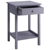 Small Side Table Narrow Wooden End Lamp Stand Bedside Cabinet Nightstand Table