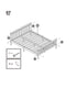 White 3FT Single Bed Frame – Solid Pine Wood, Shaker Style, Bedroom Furniture
