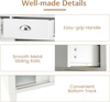 Kitchen Cupboard Freestanding Storage Cabinet 170cm Sliding Doors Drawers Unit