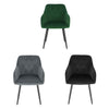 1/2/4/6x Velvet Padded Dining Chair Upholstered Seat Armchairs Home Restaurant