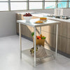 Commercial Catering Kitchen Stainless Steel Table Worktop Work Bench Prep Table
