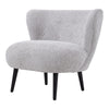 Modern Armchair Soft Fabric Accent Tub Chair Occasional Chair Button Back Lounge