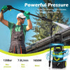 Electric Pressure Washer 1650W High Power Jet Washer Cleaning Machine Patio Car