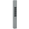 Bathroom Tall Cabinet Slim Freestanding Storage Organizer Cupboard With 2 Doors