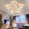 LED Ceiling Fan with Light Flush Mount Dimmable and 6 Speeds With Remote Control