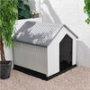 Large Outdoor Indoor Garden Pet Puppy Dog Animal Shelter Plastic Kennel House UK