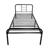 Simple Budget metal bed Single bed Frame w/Mattresses Option Bedroom Furniture