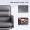Ralex-chair Adjustable Home Office Chair, Modern Mid Back Desk Chair, Grey