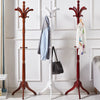 3-Level Height Adjustable Coat Rack Stand Hallway Bedroom Clothes Rail Hanger