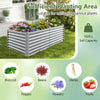 60 cm Raised Garden Bed Elevated Garden Planter-Grey