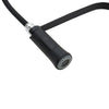 Modern Monobloc Kitchen Mixer Tap with Pull Out Hose Spray Single Lever Black