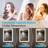 Bathroom LED Mirror Illuminated Demister Touch with Bluetooth Clock Heilmetz