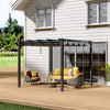 Garden Pergola Awning Gazebo Outdoor Canopy Furniture Party Barbecue Shelter