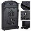 Letter Box Outdoor Postbox Mailbox Wall Mounted Vintage Suggestion Box Lockable