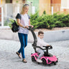 3-In-1 Toddlers Ride on Push Car Kids Licensed Lamborghini Walking Toy Car