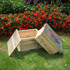 2 Tier Langstroth Beehive Box Beekeeping Honey Wooden Bee Hive Beekeeper Tool