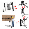 Heavy Duty Tool Drywall Hoist Caster Black 16FT Lift/Lifter Plaster Board Panel