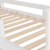 3ft Bunk Bed with Stairs and Slide, Solid Pine Wood Frame, Children Bed White