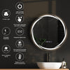 Illuminated Bathroom Mirror 60cm 3 LED Lights Dimmable Demister Lightup Anti-fog