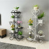 Nordic Style Multi-layer Plant Stand Flower Shelf Holder Household Iron Art Rack